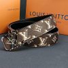 3 Colors   four-leaf clover double shadow printed belt