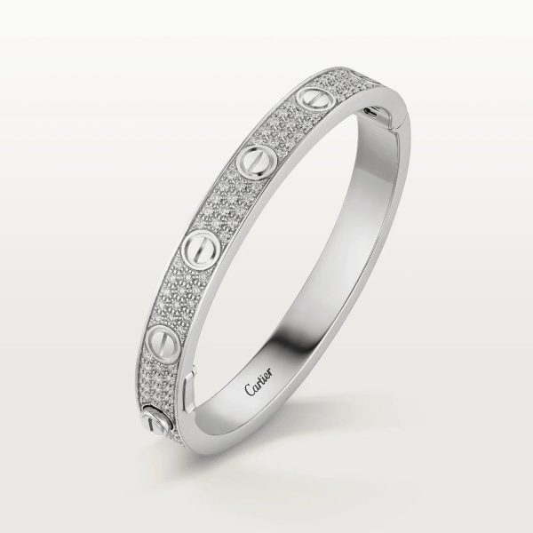 car The London Love Bracelet With Diamond Big Model-6mm Width