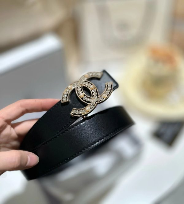 double C pearl belt