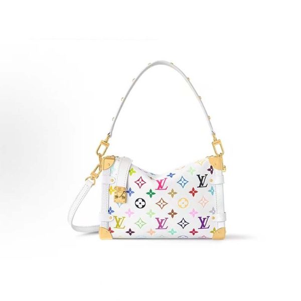 New M14046 M46358 High Quality 23.5X16X8.5Cm Real Leather Handbag With Adjustable Strap Bb-928083