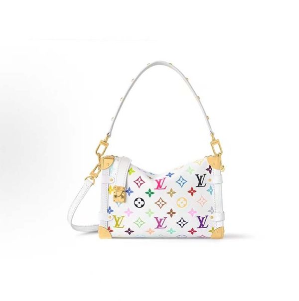 New M14046 M46358 High Quality 23.5X16X8.5Cm Real Leather Handbag With Adjustable Strap Bb-928083