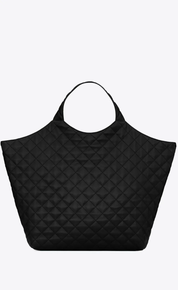 Y Icare Maxi Shopping Bag - Black