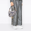 CD SADDLE BAG Blue Toile de Jouy Embroidery Reference: M0446CTDT_M808