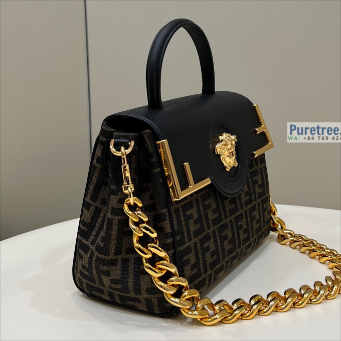 FENDACE | La Medusa Medium Handbag - 25 x 15 x 22cm - Image 4