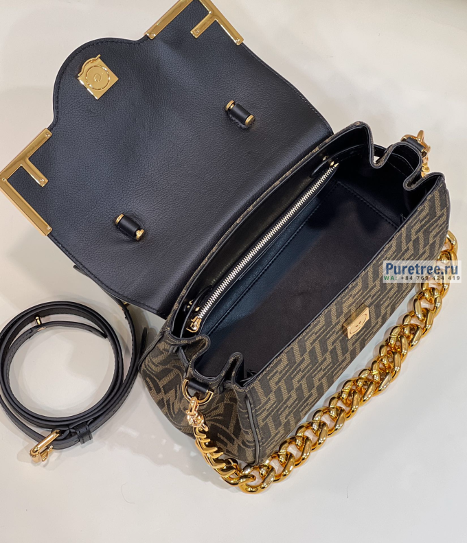 FENDACE | La Medusa Medium Handbag - 25 x 15 x 22cm - Image 6