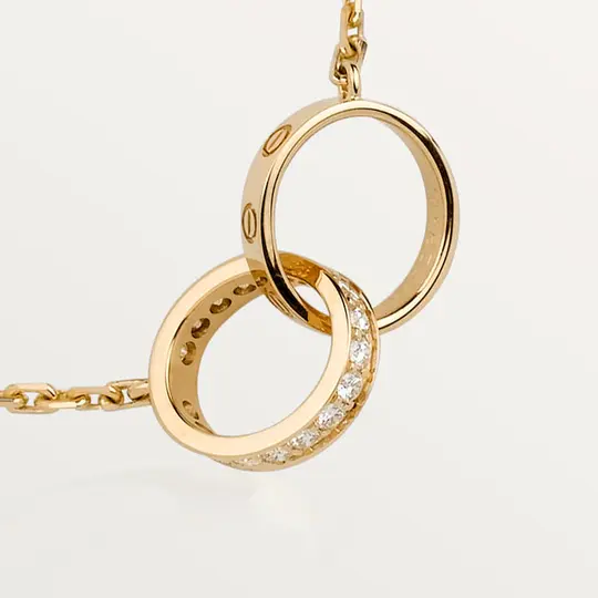 🔥LOVE NECKLACE, DIAMONDS