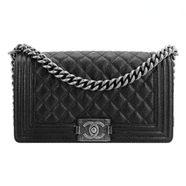 BOY CC HANDBAG CAVIAR LEATHER