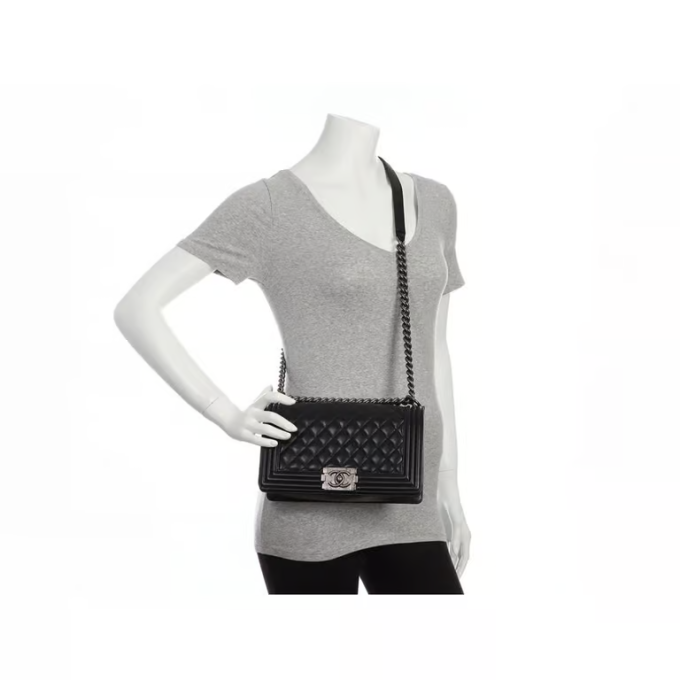 CC BOY LEATHER CROSSBODY BAG (SMOOTH LEATHER ) - Image 2