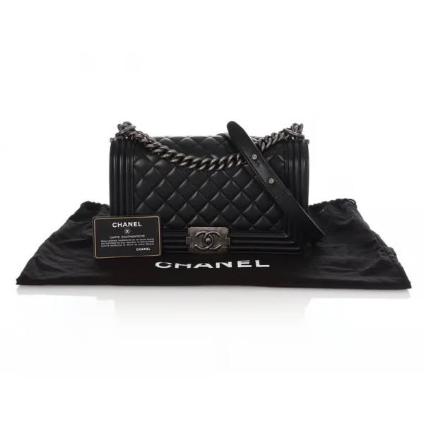 CC BOY LEATHER CROSSBODY BAG (SMOOTH LEATHER )