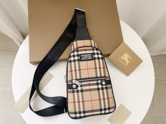 Best Selling Bur Men Bum Chest Bag Vintage Check Copy