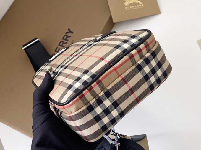 Best Selling Bur Men Bum Chest Bag Vintage Check Copy - Image 5