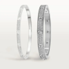 CAR LOVE BRACELET, DIAMOND-PAVED