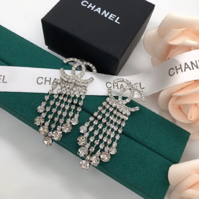 CC TRENDY TASSEL LONG EARRINGS - Image 4