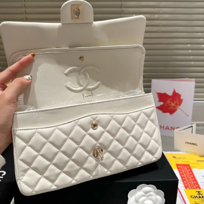 CC CLASSIC FLAP BAG W3817 size: 26*17 CM - Image 7
