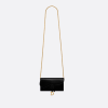 D Saddle Wallet in Goatskin Queen Mint