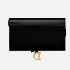 D Saddle Wallet in Goatskin Queen Mint