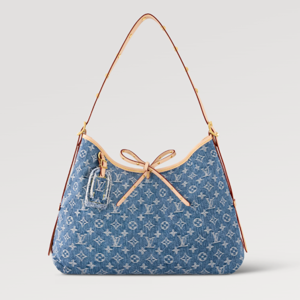 New L Remix CarryAll MM denim bag