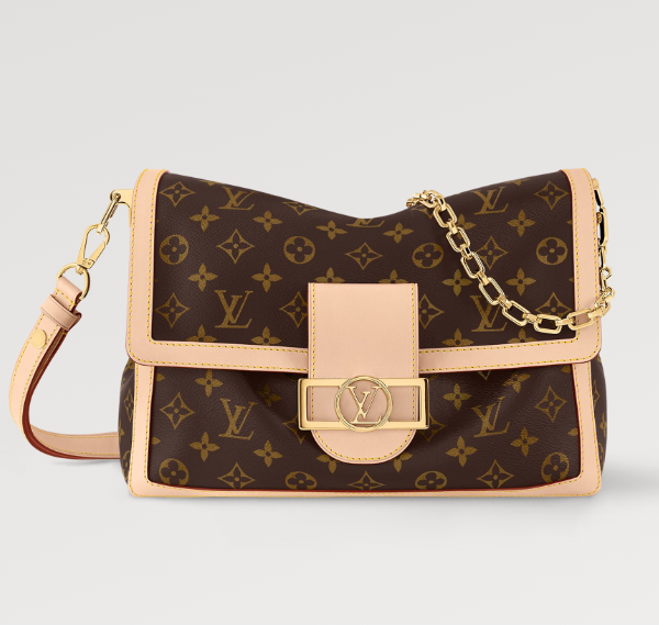 Louis Dauphine Soft GM bag size: 28 x 20 x 11 cm
