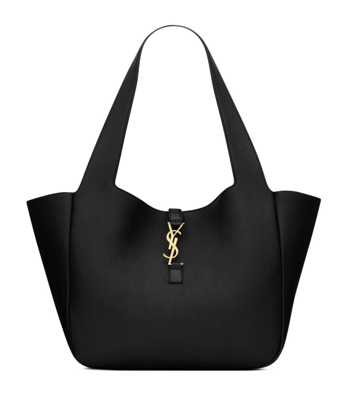 Y Leather Bea Tote Bag size: H28cm x W50cm x D18cm - Image 2