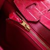 H Birkin 25, 30, 35  Electric Shiny Niloticus Crocodile gold Hardware