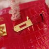 H Birkin 25, 30, 35  Electric Shiny Niloticus Crocodile gold Hardware
