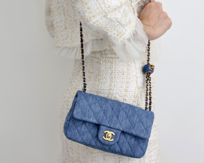 CC Flap Bag CF BAG SIZE: 20 cm - Image 4