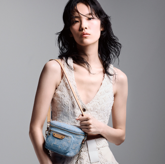 Louis light denim mini bumbag M83353 - Image 4