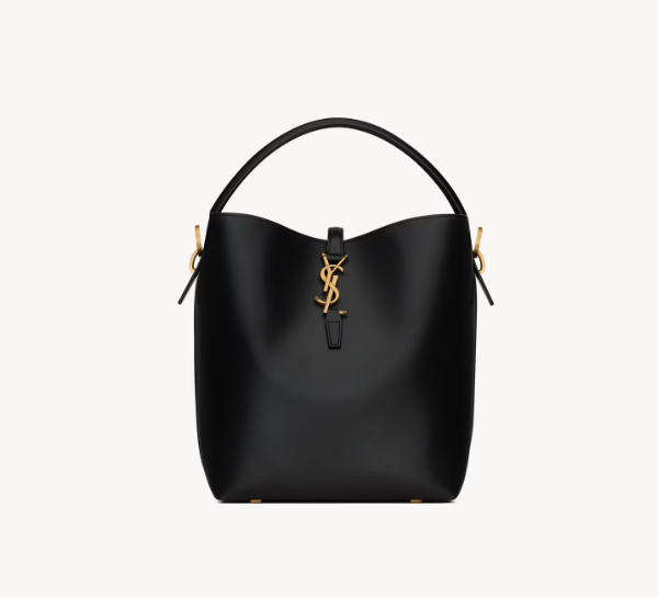 Y LE 37 IN SHINY LEATHER BAG