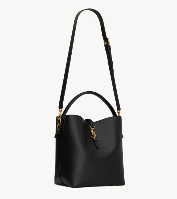 Y LE 37 IN SHINY LEATHER BAG
