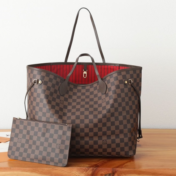 Louis N40597 neverfull GM bag size: 39*32*19 cm TOP QUALITY