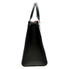 LOUIS Onthego GM Giant Monogram Leather Tote Bag Black/white size: 41 cm