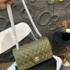 Cc new arrival cf caviar leather bag size: 25* 15 cm