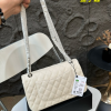 Cc new arrival cf caviar leather bag size: 25* 15 cm