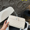 Cc new arrival cf caviar leather bag size: 25* 15 cm
