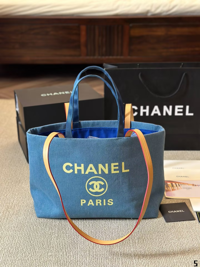 CC new arrival Vintage 24k tote bag size: 33*25 cm - Image 7