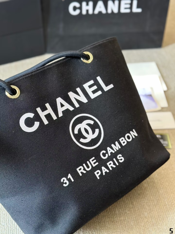 CC new arrival Vintage 24k tote bag size: 30*30 cm - Image 8