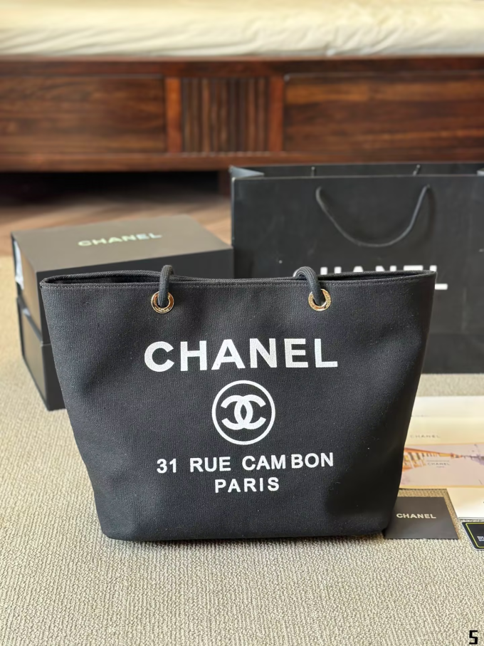 CC new arrival Vintage 24k tote bag size: 30*30 cm - Image 10