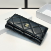 Cc new arrival leather wallet size: 19*10 cm