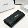 Cc new arrival leather wallet 002 size: 19*10 cm