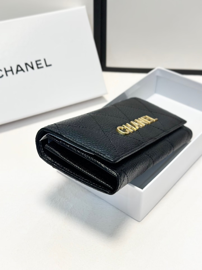 Cc new arrival leather wallet 002 size: 19*10 cm - Image 3