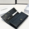 Cc new arrival leather wallet 002 size: 19*10 cm