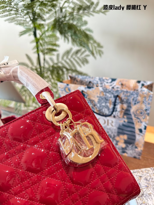 D new arrival red lady bag