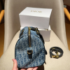 D Groove 20Denim Oblique denim bag