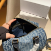 D Groove 20Denim Oblique denim bag