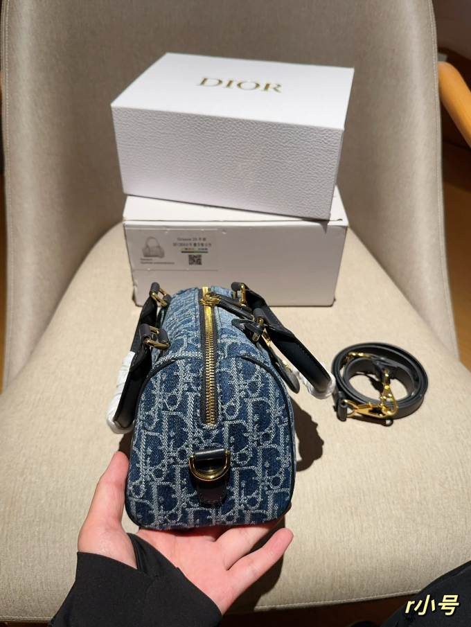 D Groove 20Denim Oblique denim bag - Image 9