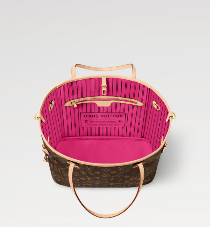Louis Neverfull Bandouli??re Inside Out MM bag size: 31*28 * 14 cm - Image 6