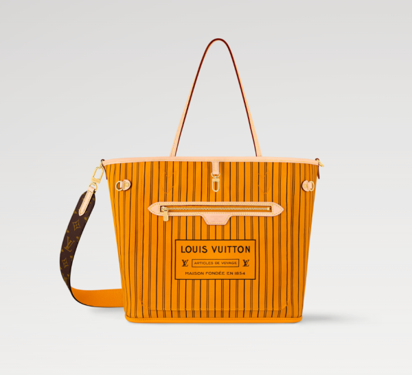 Louis Neverfull Bandouli??re Inside Out MM bag size: 31*28 * 14 cm