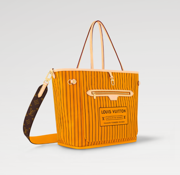 Louis Neverfull Bandouli??re Inside Out MM bag size: 31*28 * 14 cm