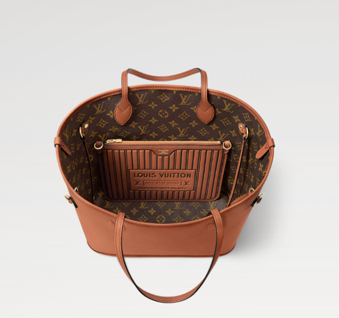 Louis new arrival Neverfull Inside Out MM bag size: 31*28*14 cm - Image 2
