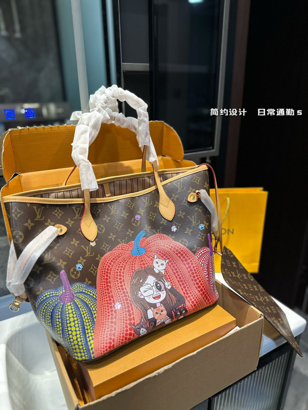 louis new arrival tote neverfull bag size: 33*29 cm